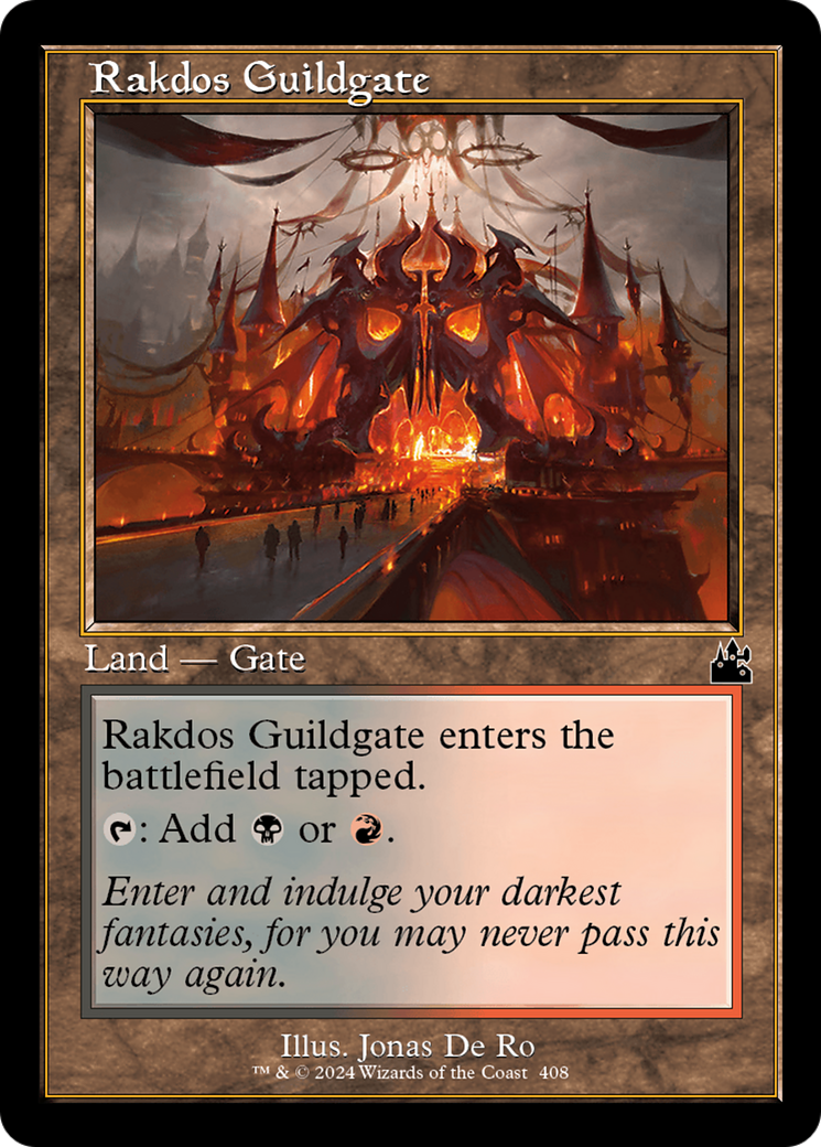 Rakdos Guildgate (Retro Frame) [Ravnica Remastered] - The Mythic Store | 24h Order Processing