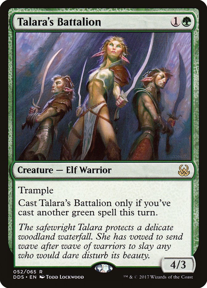 Talara's Battalion [Duel Decks: Mind vs. Might] - The Mythic Store | 24h Order Processing