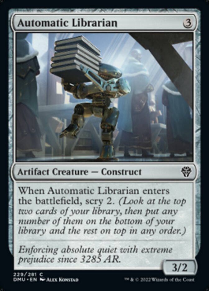 Automatic Librarian [Dominaria United] - The Mythic Store | 24h Order Processing