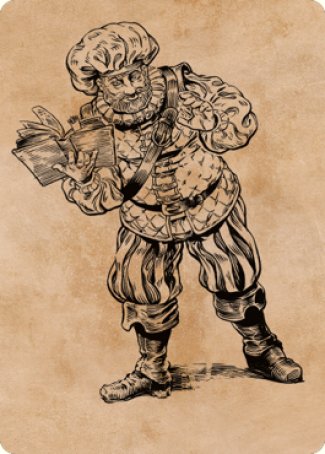 Volo, Itinerant Scholar Art Card [Commander Legends: Battle for Baldur's Gate Art Series] - The Mythic Store | 24h Order Processing