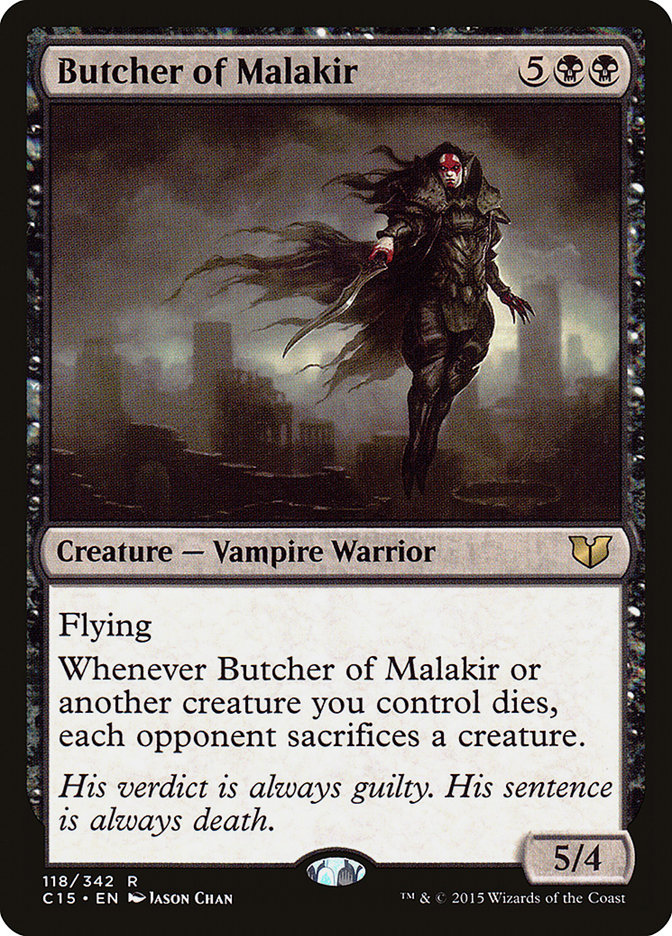 Butcher of Malakir [Commander 2015] - The Mythic Store | 24h Order Processing