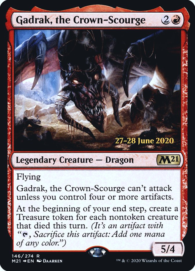 Gadrak, the Crown-Scourge [Core Set 2021 Prerelease Promos] - The Mythic Store | 24h Order Processing