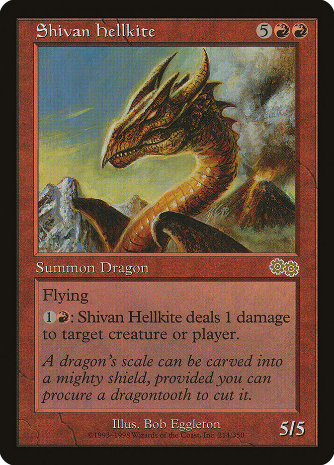 Shivan Hellkite [Urza's Saga] - The Mythic Store | 24h Order Processing