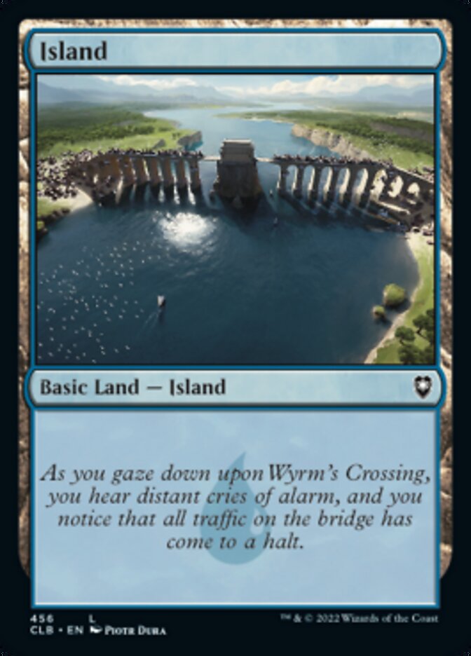 Island (456) [Commander Legends: Battle for Baldur's Gate] - The Mythic Store | 24h Order Processing