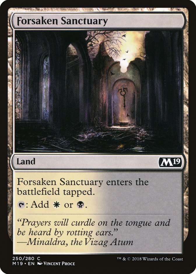 Forsaken Sanctuary [Core Set 2019] - The Mythic Store | 24h Order Processing