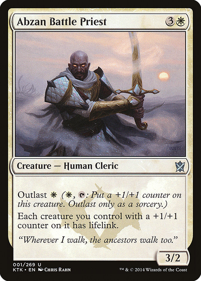 Abzan Battle Priest [Khans of Tarkir] - The Mythic Store | 24h Order Processing