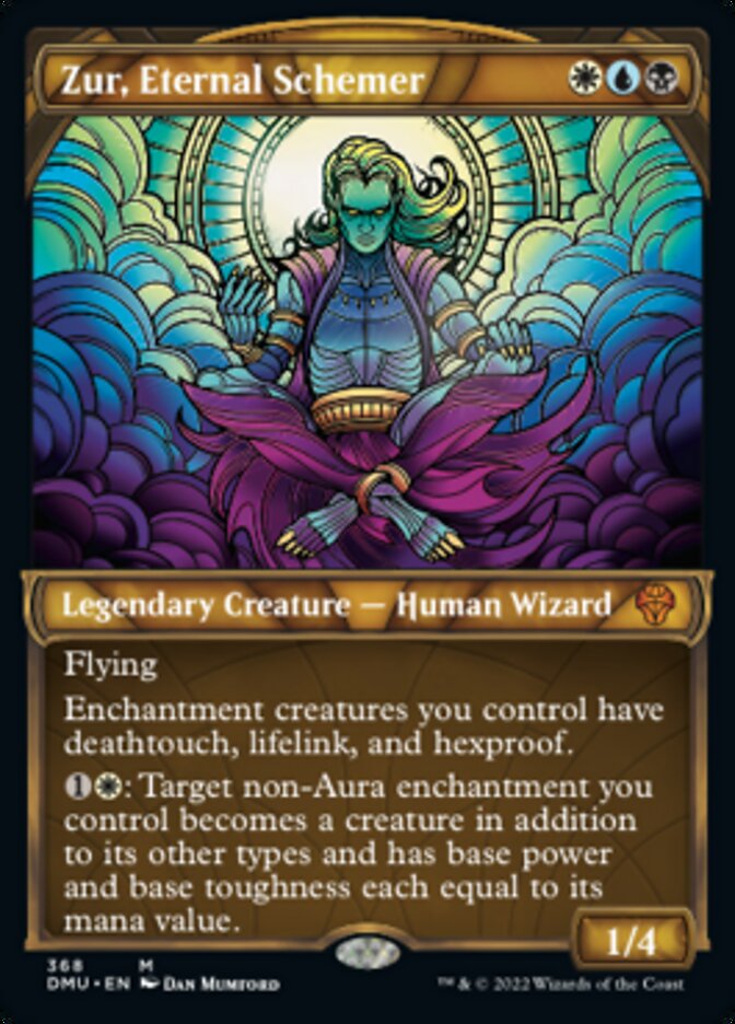 Zur, Eternal Schemer (Showcase Textured) [Dominaria United] - The Mythic Store | 24h Order Processing