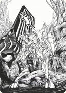 Lukka, Bound to Ruin Art Card [Phyrexia: All Will Be One Art Series] - The Mythic Store | 24h Order Processing