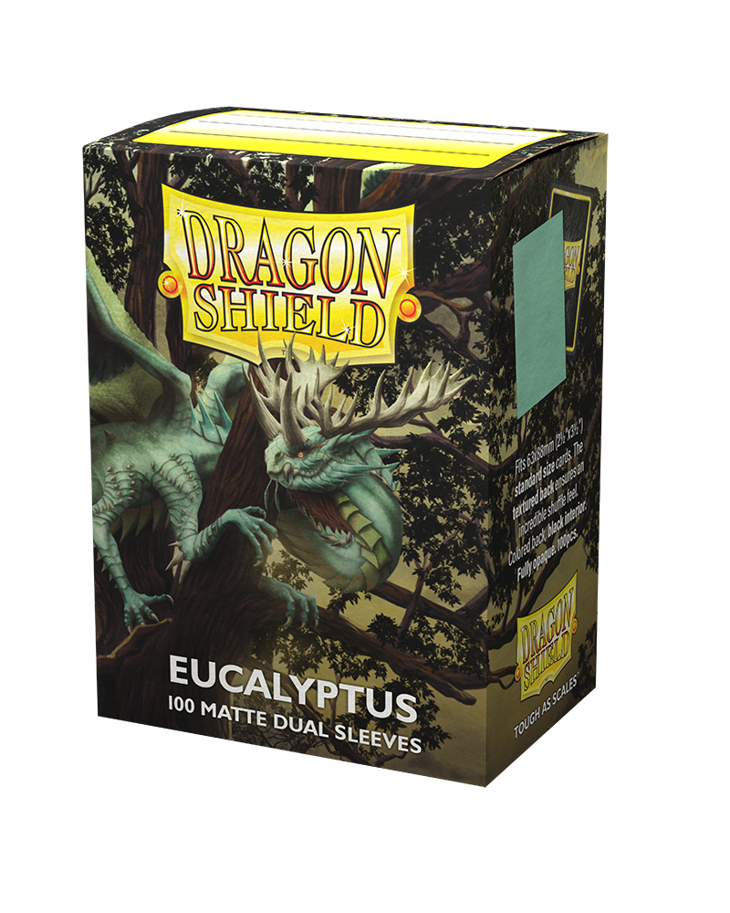 Dragon Shield Matte Dual Sleeve - Eucalyptus ‘Lehel‘ 100ct - The Mythic Store | 24h Order Processing