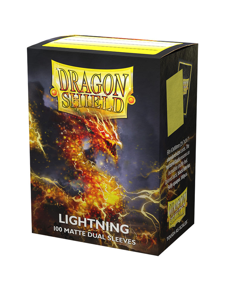 Dragon Shield Matte Dual Sleeve - Lightning ‘Ailia‘ 100ct - The Mythic Store | 24h Order Processing