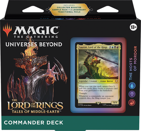 The Lord of the Rings: Tales of Middle-Earth - Commander Decks - The Mythic Store | 24h Order Processing