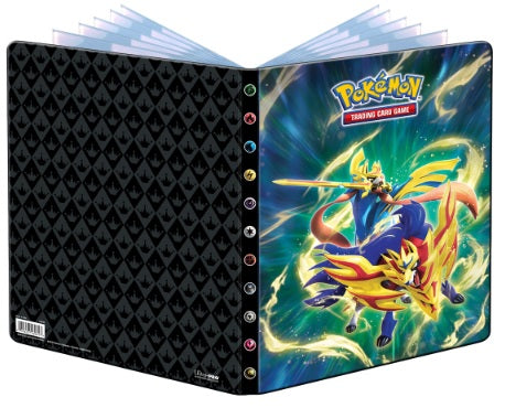 9-Pocket Portfolio Pokémon Sword and Shield - Zacian and Zamazenta - The Mythic Store | 24h Order Processing