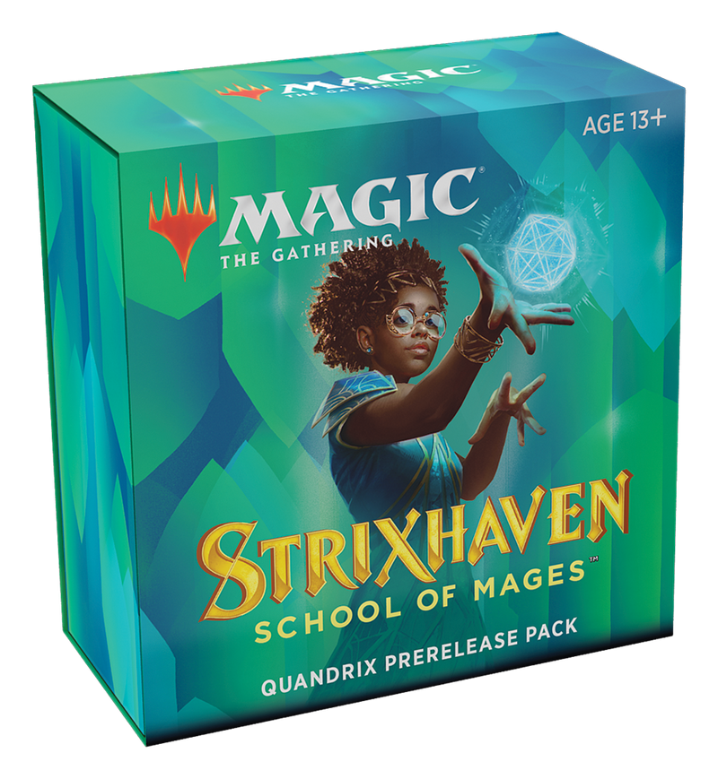 Strixhaven: School of Mages Prerelease Pack - Quandrix (+2 Prize Boosters) - The Mythic Store | 24h Order Processing