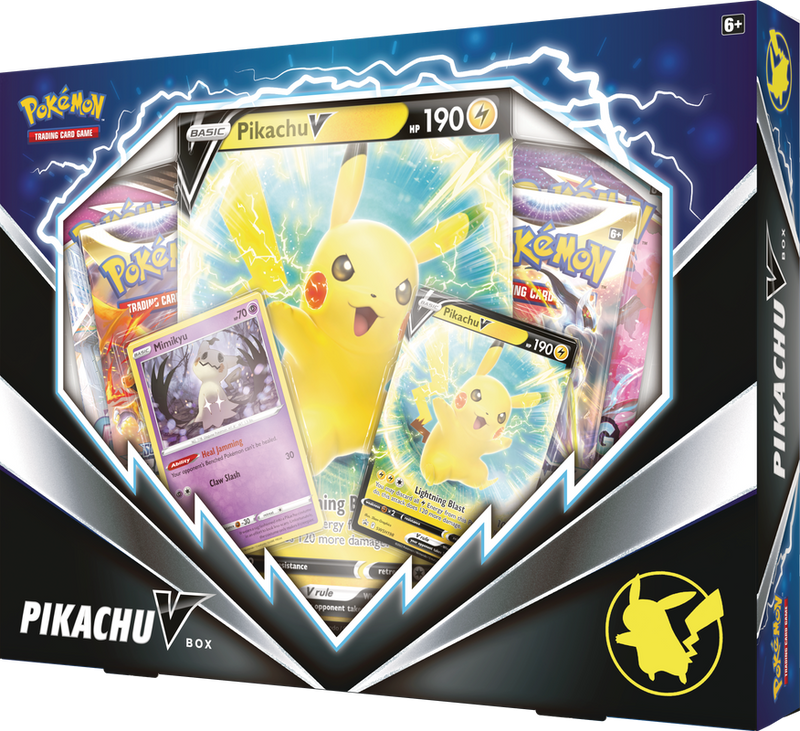 Pokemon Pikachu V Box - The Mythic Store | 24h Order Processing