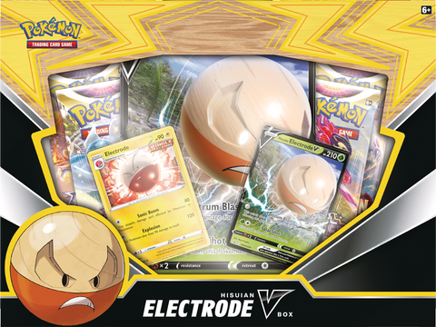 Pokemon Hisuian Electrode V Box - The Mythic Store | 24h Order Processing