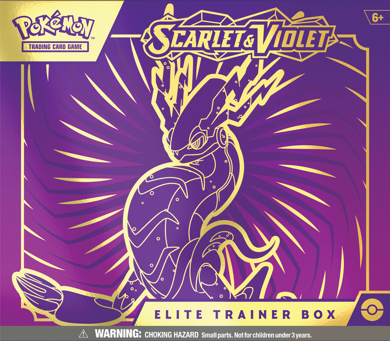 Pokemon Scarlet & Violet - Elite Trainer Box - The Mythic Store | 24h Order Processing