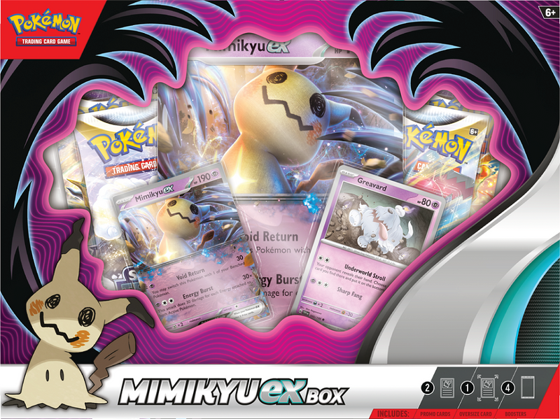 pokmon trading card games mimikyu ex box Pokmon TCG: Mimikyu ex Box