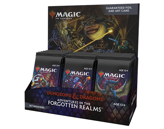 Adventures in the Forgotten Realms -  Set Booster Box - The Mythic Store | 24h Order Processing