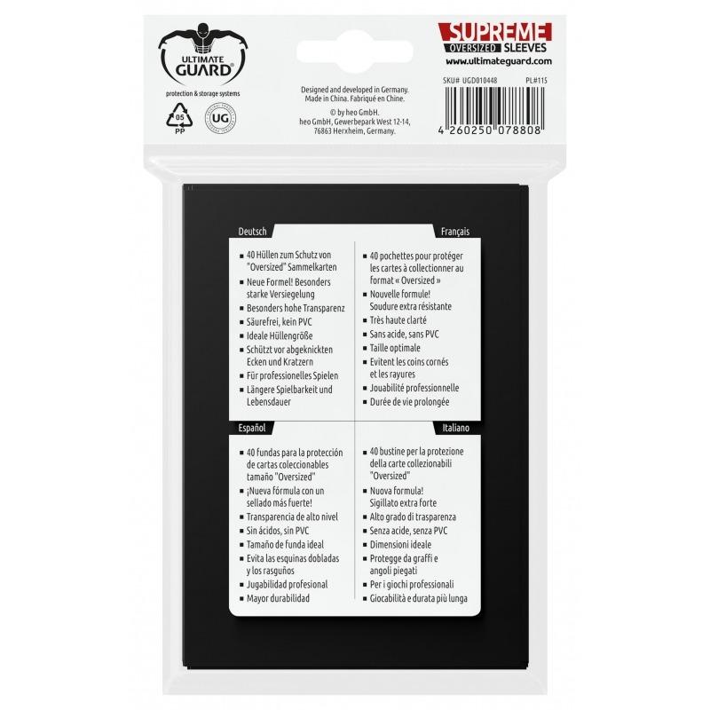 Supreme Oversized Sleeves 40ct - The Mythic Store | 24h Order Processing