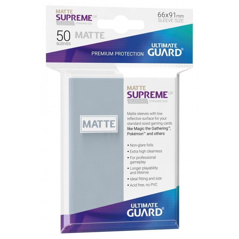Supreme UX Matte Sleeves Standard Size 50ct - The Mythic Store | 24h Order Processing